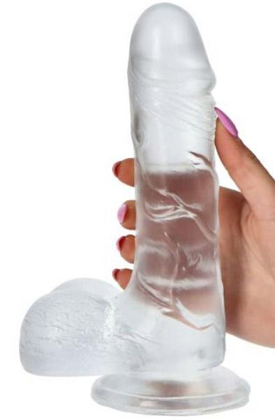 Jelly Dildo Real Rapture Clear 23 cm Dildo