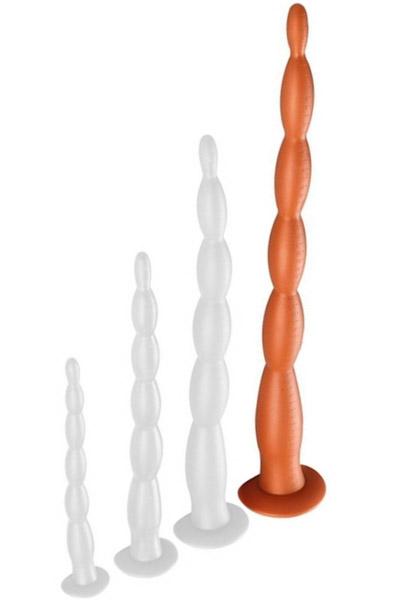 Dildo Scale Beads 60cm Extra lång analdildo