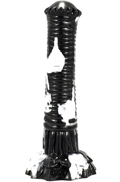 Tork Dildo Black-White 29 cm Dragon dildo