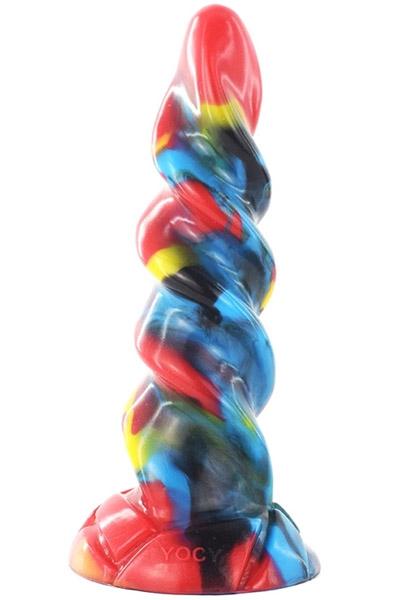 Plug Gimlix Multicolor 23 cm Dragon dildo