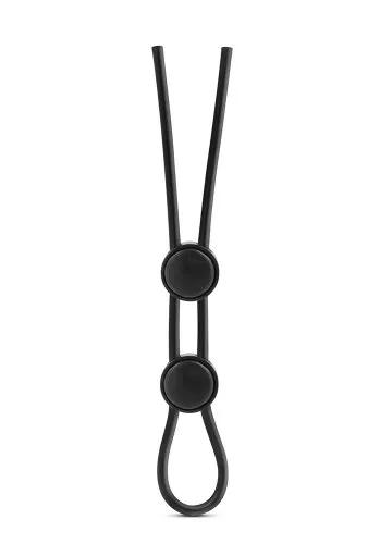 Double Loop Penisring, Svart