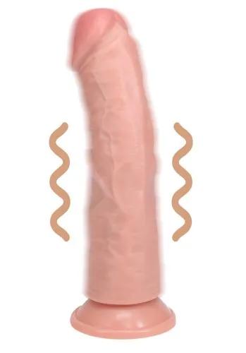 Realrock Vibrating Regular Curved Cock 20,5 cm