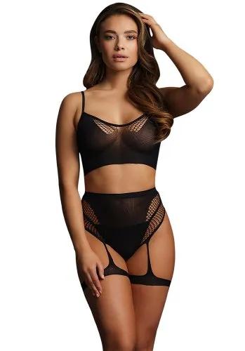 2 pc Bra set with garters