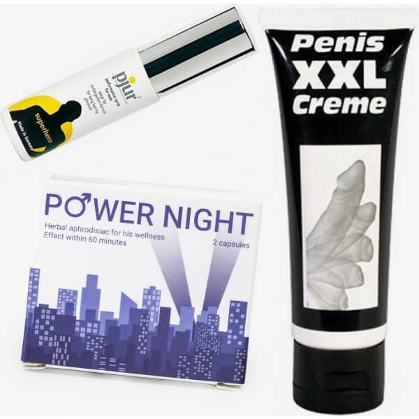 Erektion - Fördröjning och storlek