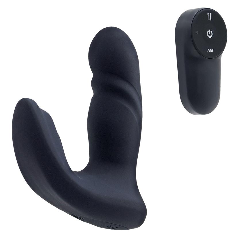 Dreamtoys - Pulz - Blake Up And Down Duo Vibrator With Remote Control - Blue