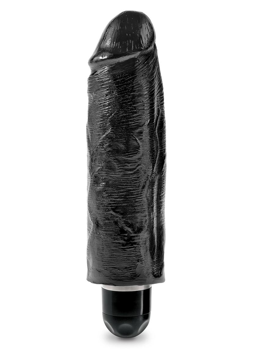 KING COCK 6'' VIBR STIFFY BLACK