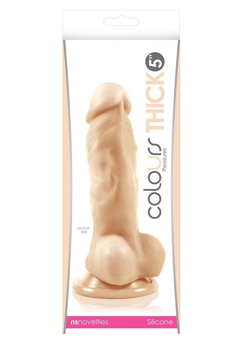 COLOURS PLEASURES - THICK 5" DILDO