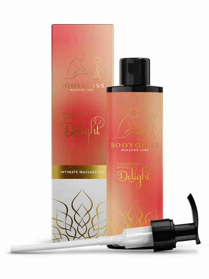 Massage Oil & Lubricant Strawberry Spark Delight 150 ml