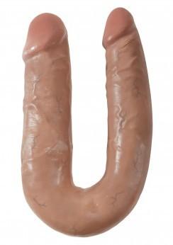 KING COCK DOUBLE TROUBLE M CARAMEL