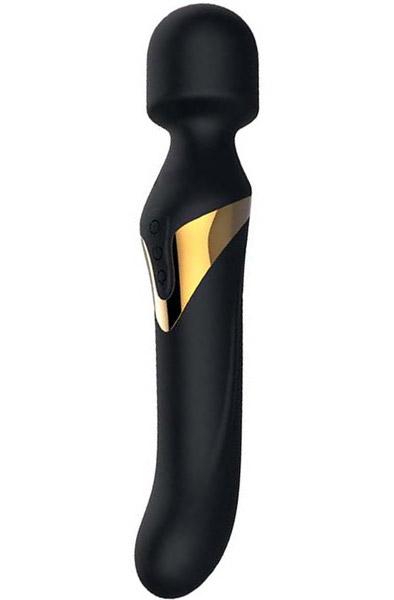 Dual Orgasms 2-in-1 Massage Wand & Dildo