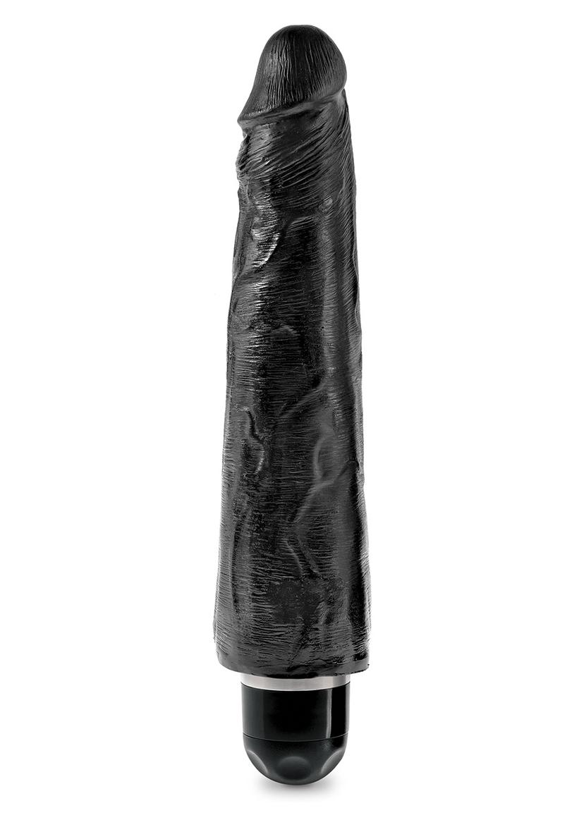 KING COCK 9'' VIBR STIFFY BLACK