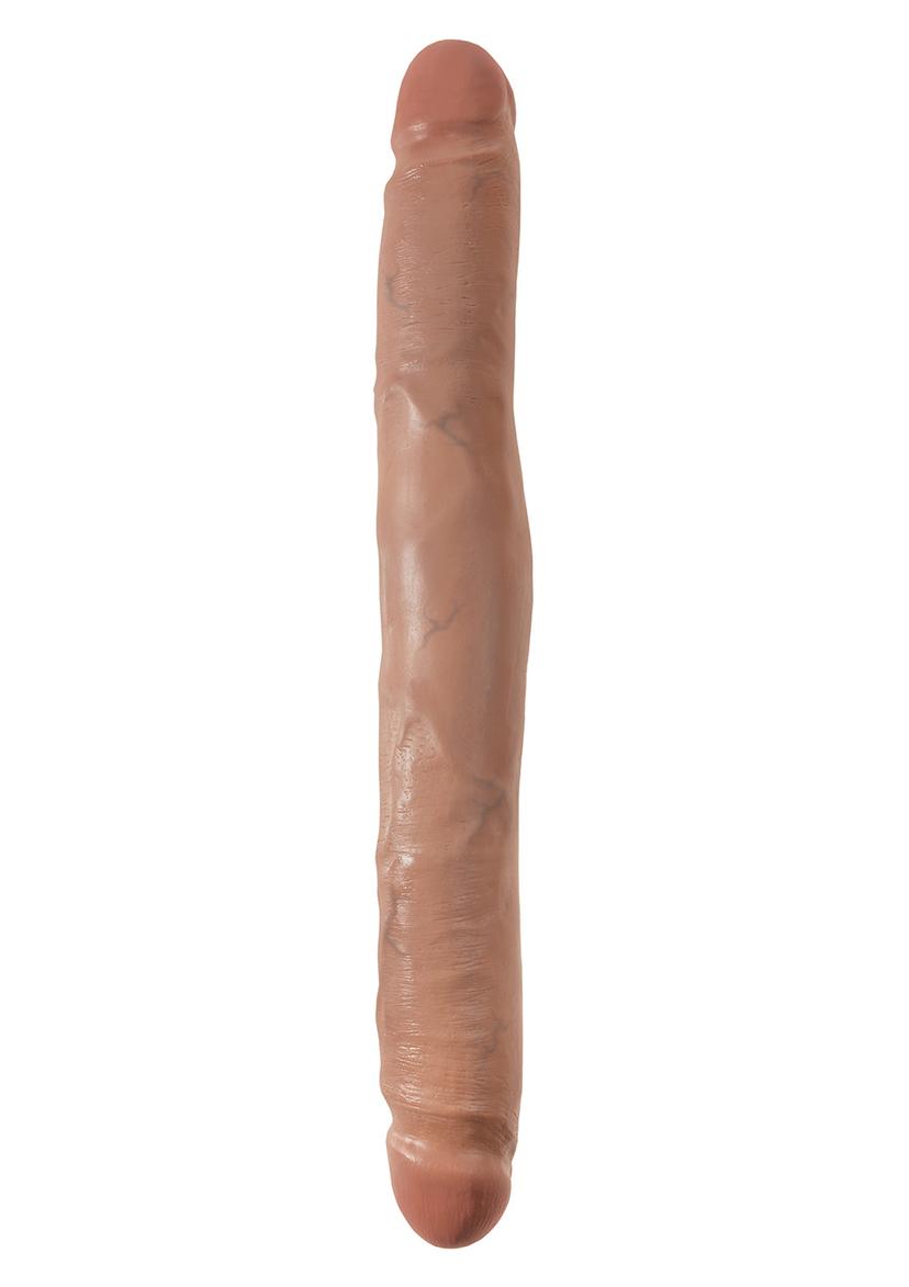 KING COCK 12'' SLIM DOUBLE DILDO