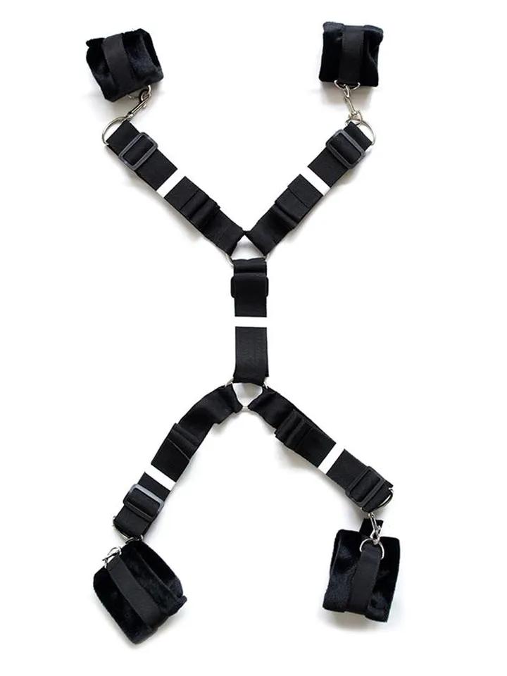 Bed Restraint Set With Cuffs