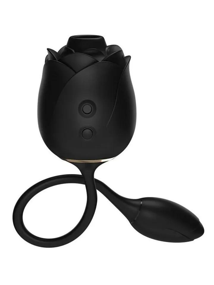 Blushing Rose Suction & G-Spot Vibrator