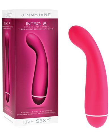 INTRO 6 CURVED G-SPOT VIBE PINK