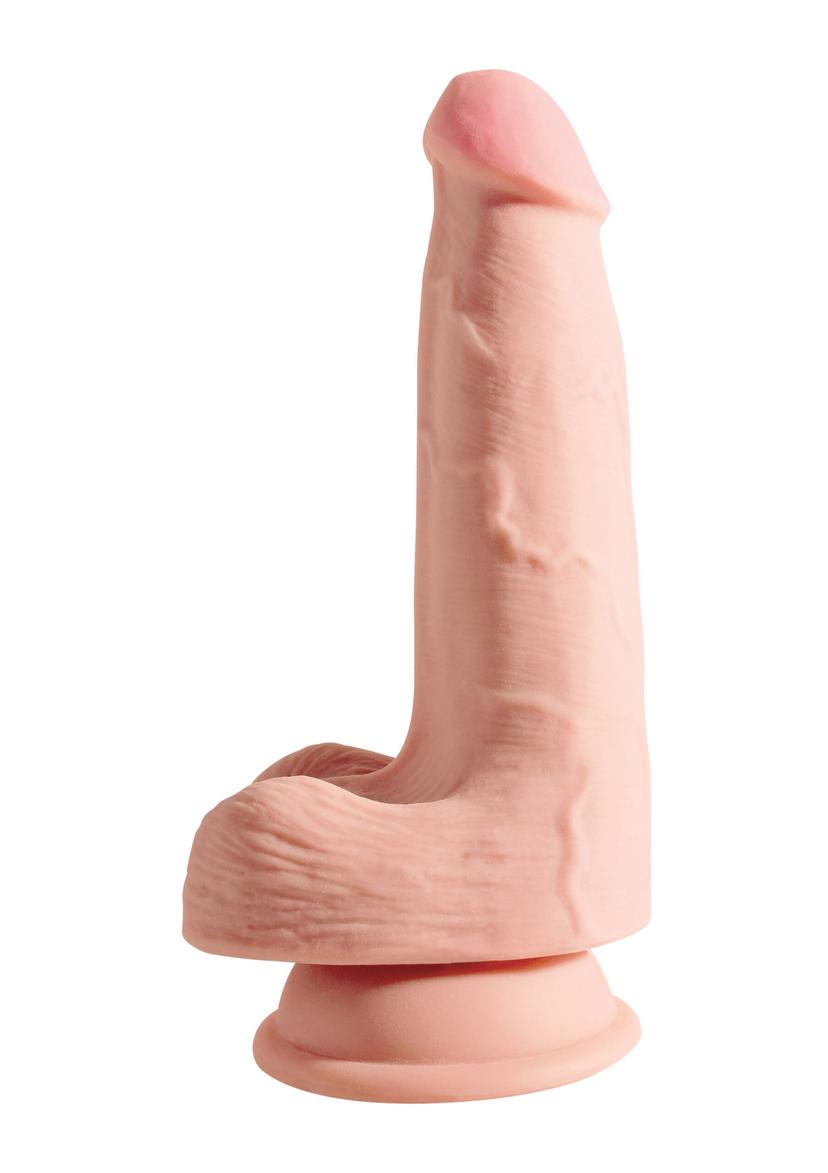 King Cock Triple Density w Balls 5 Inch