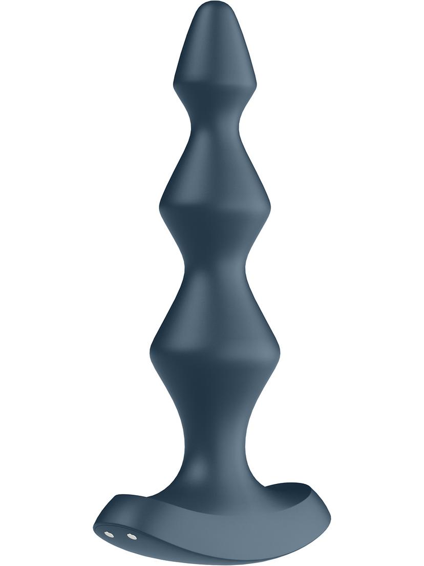 Satisfyer Lolli Plug 1, Plug Vibrator, blågrå