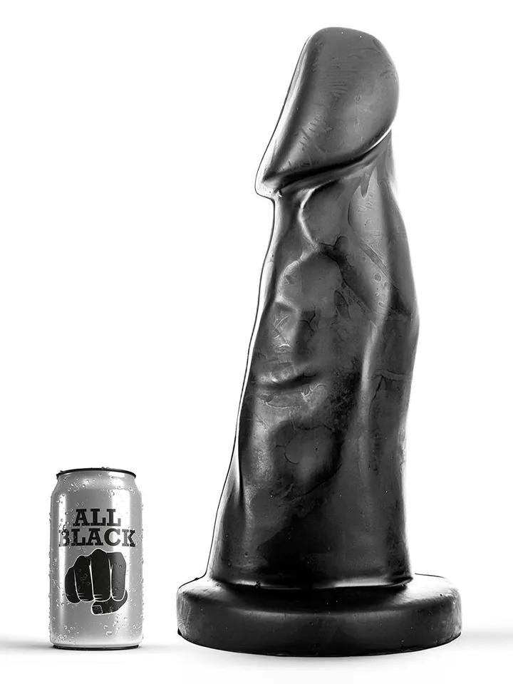 All Black Anal Dildo 27 cm