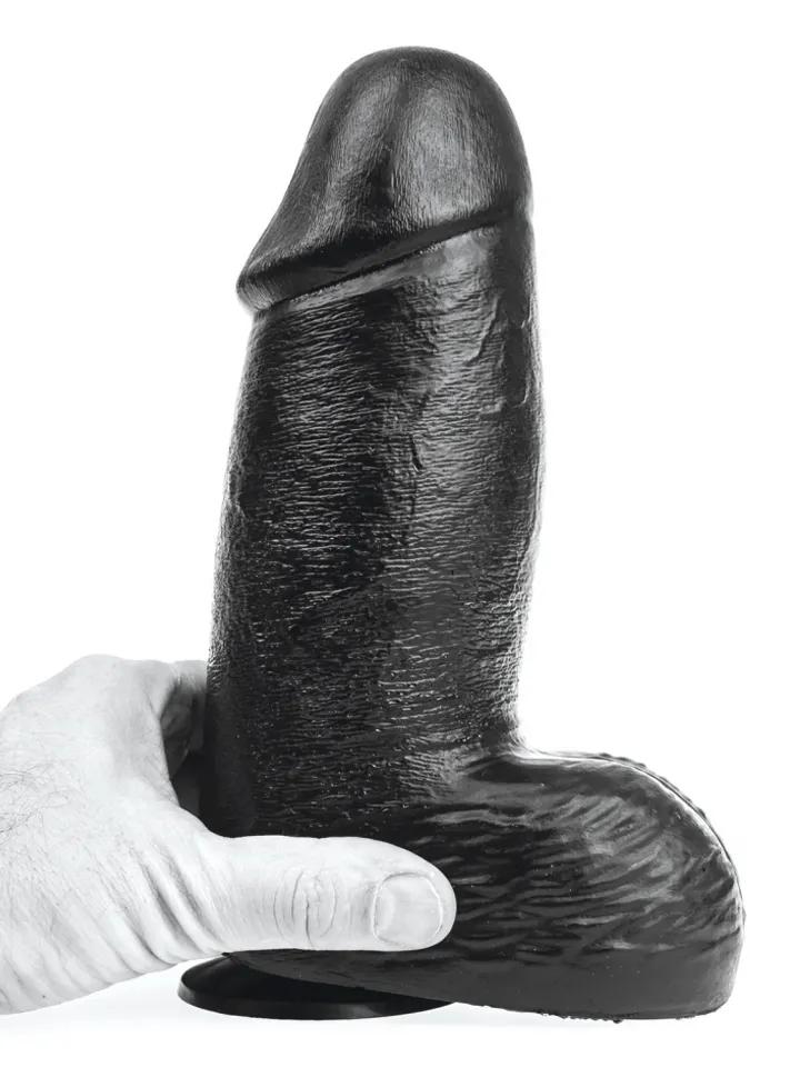 Domestic Partner Hans Dildo Black 23 cm