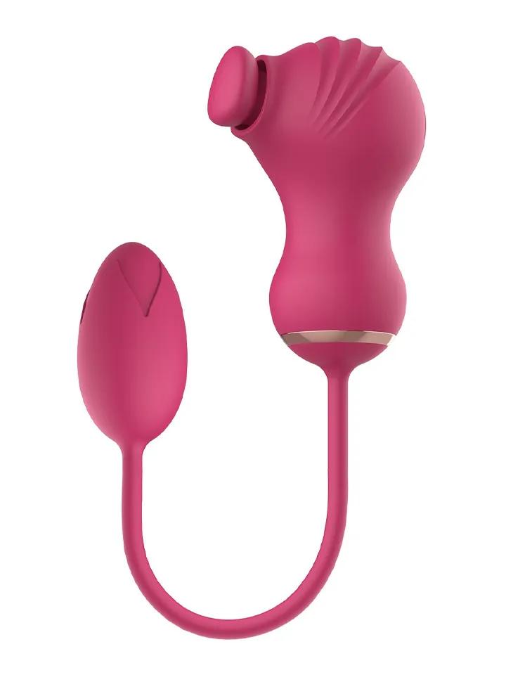 Dream Toys Flexible Dual Stimulator & Vibrating Egg