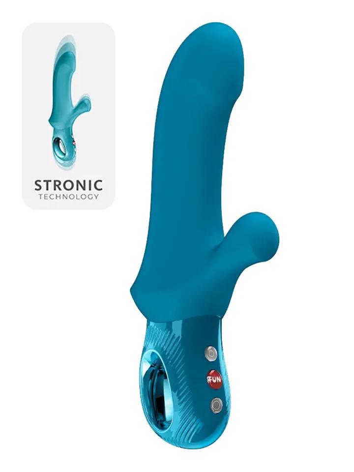 Fun Factory Bi Stronic Curve Thrusting Rabbit Pulsator Aqua