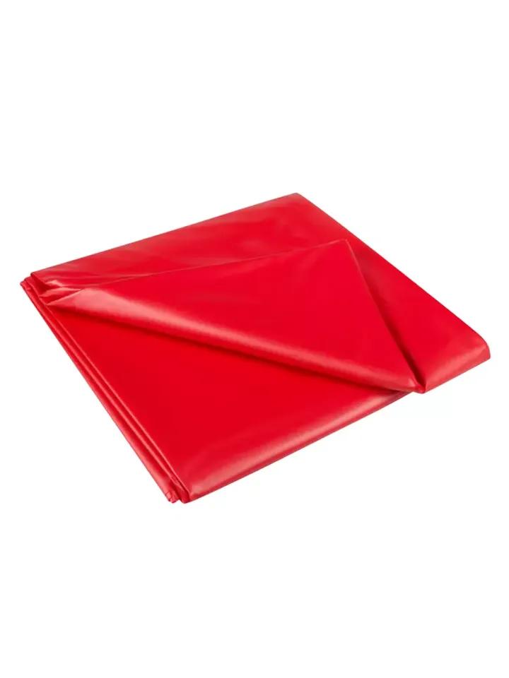 Joydivision Vinyl Bedsheet Red 180 x 260 cm
