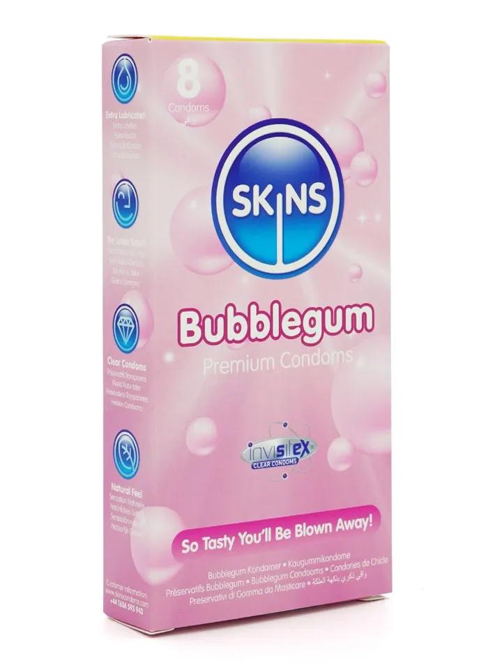 Skins Bubblegum Condoms 8-pack