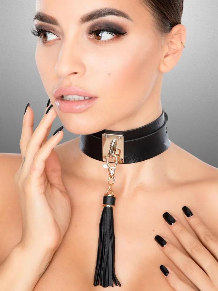 Teasing Tassel Collar Gold/Black