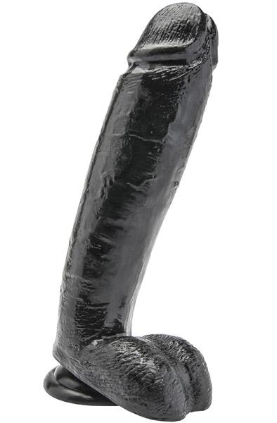 ToyJoy Get Real Cock With Balls Black 25,5 cm