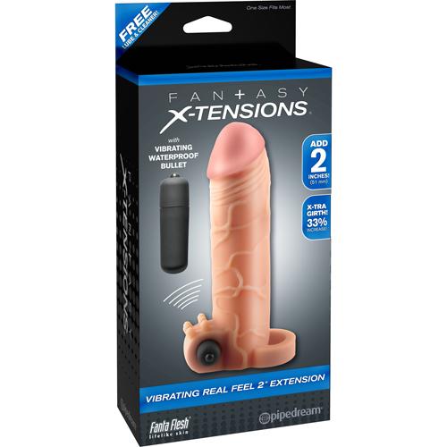 Pipedream Fantasy X-tensions Vibrating Real Feel 5,1cm Exten