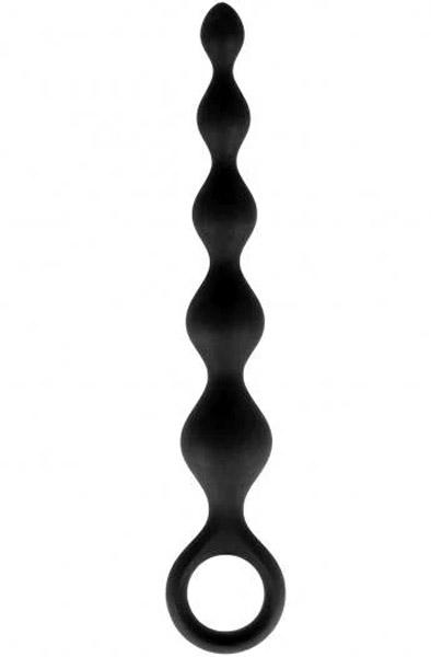 Arse Beads Black 18 cm