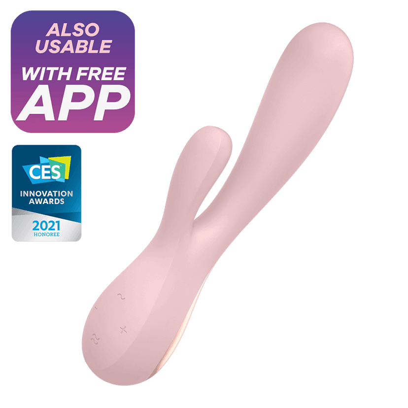 Satisfyer Mono Flex Vibrator - Mauve Pink
